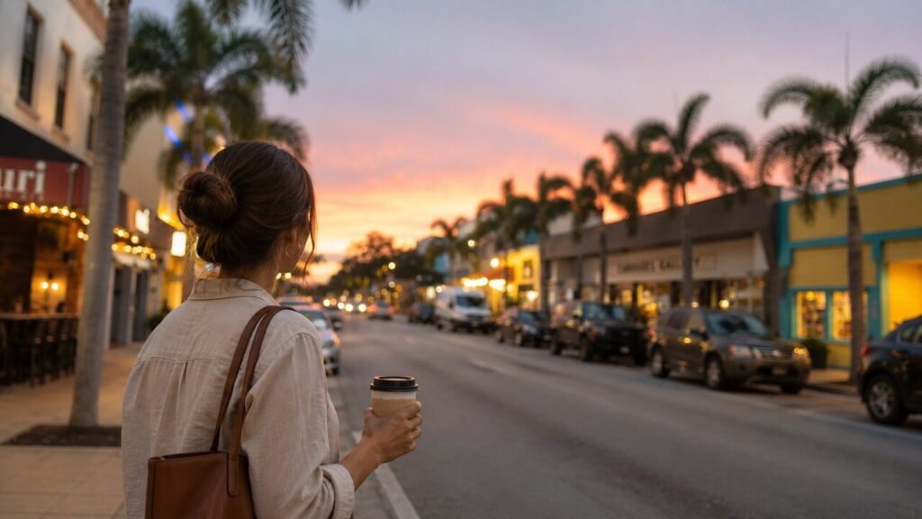 Evening-In-Downtown-Lake-Worth